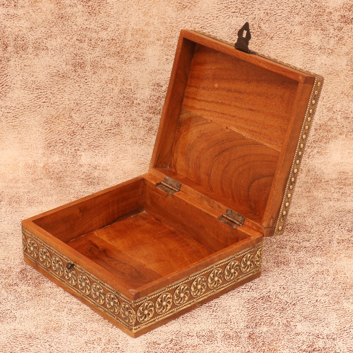 Sage Solid Wood Storage Box — view 6