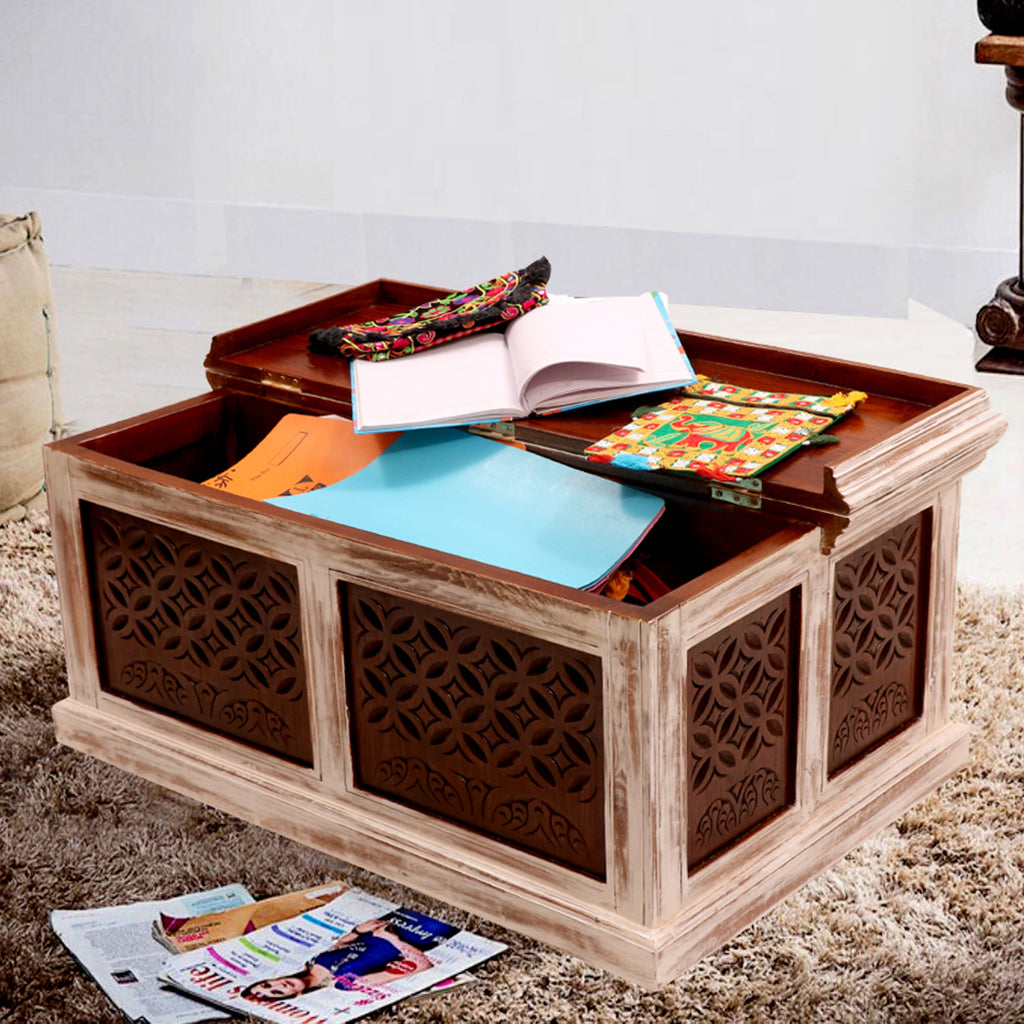 Sage Rustic Coffee Table — view 1