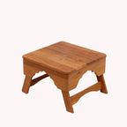 Arlo Solid Wood Stool — view 1