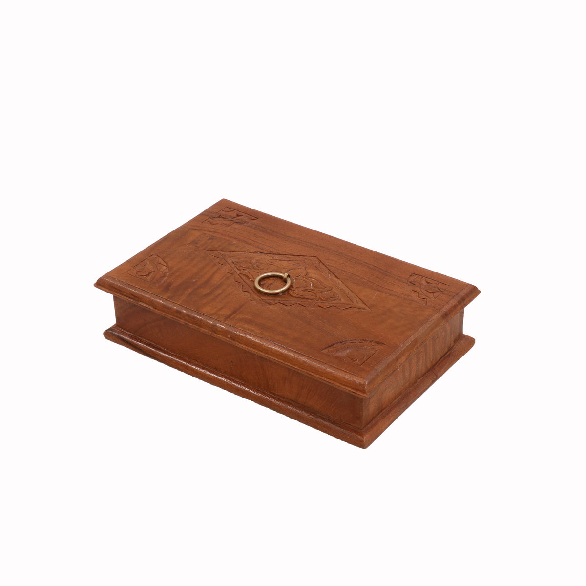 Nell Solid Wood Storage Box — view 3