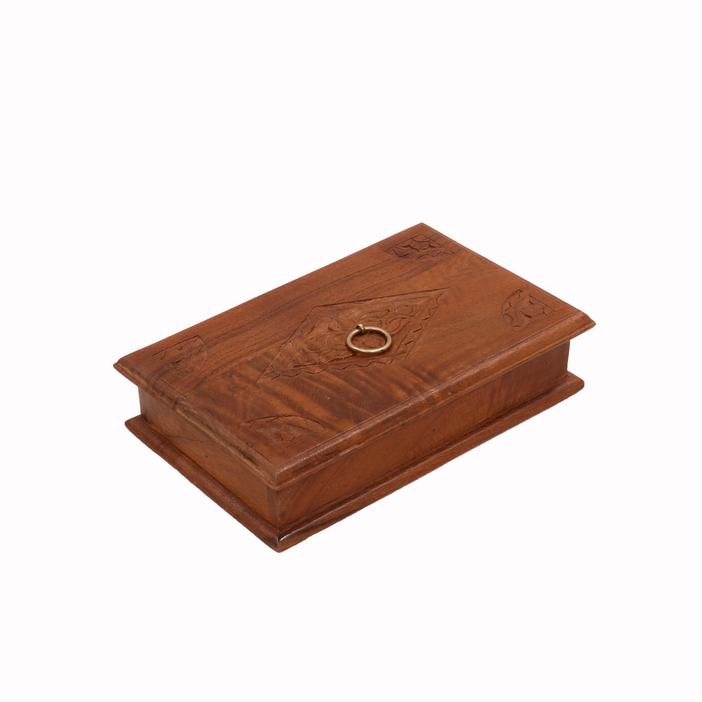 Nell Solid Wood Storage Box — view 4