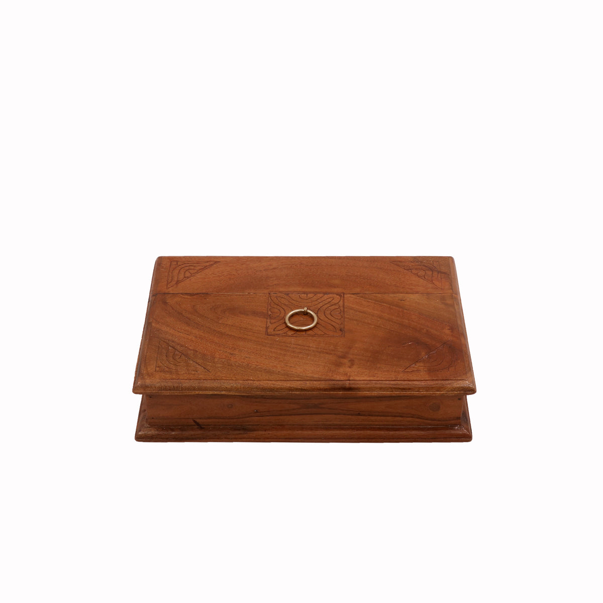 Naia Solid Wood Storage Box — view 2