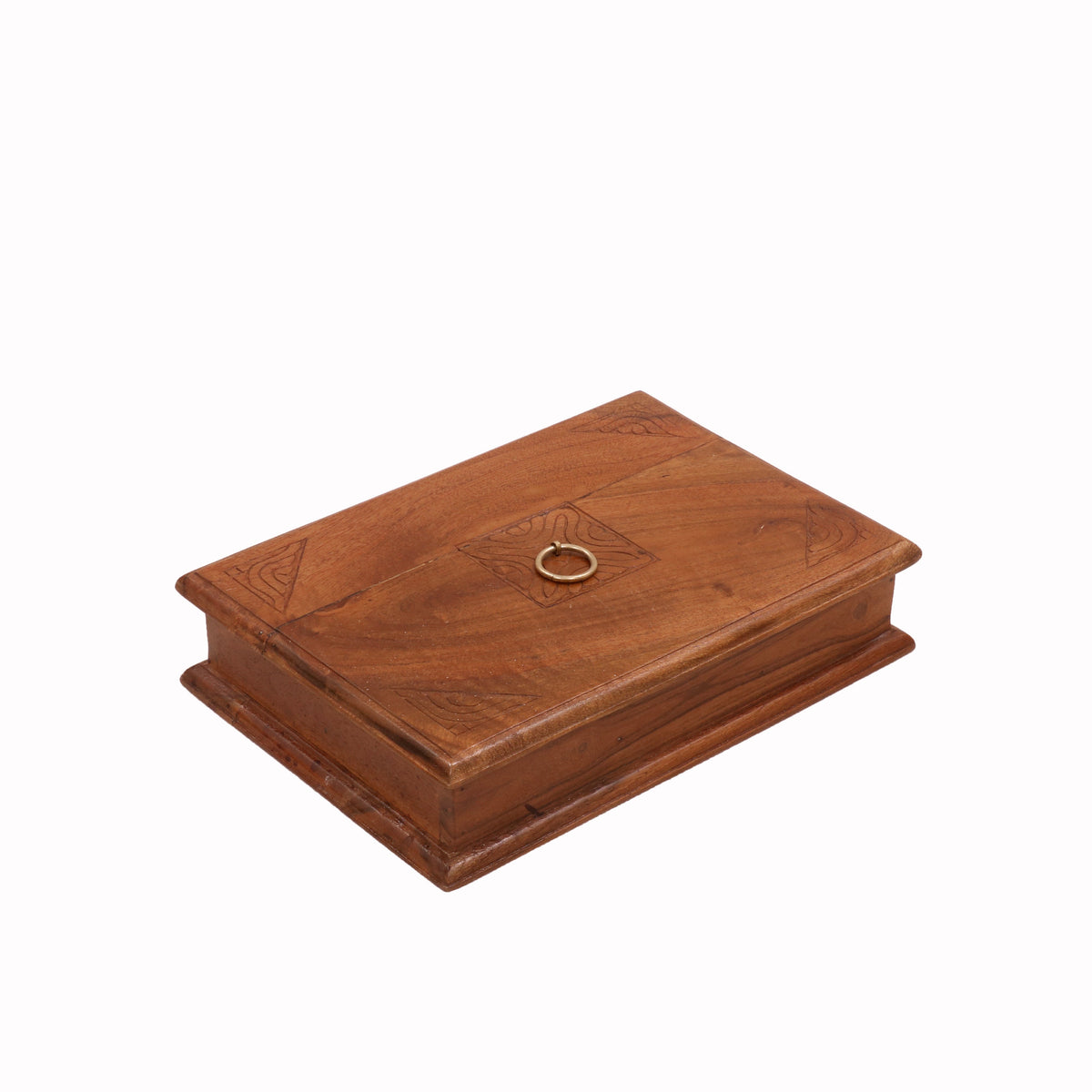 Naia Solid Wood Storage Box — view 4