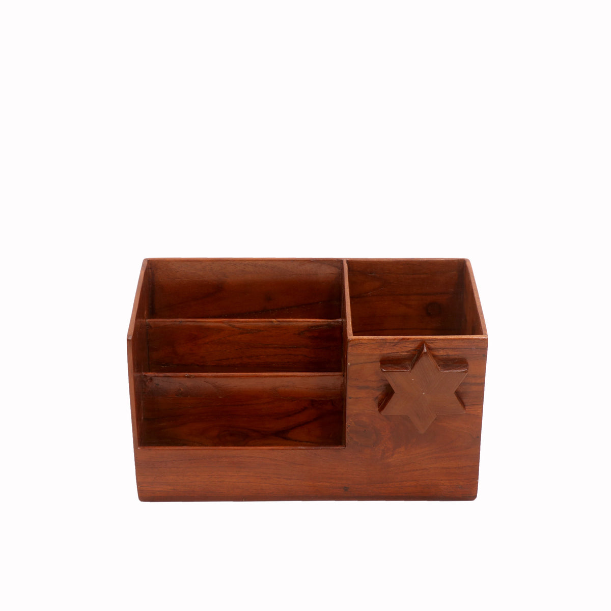 Stella Solid Wood Star Detail Desk Organizer - product image 2