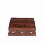 Orson Solid Wood 11 Slot Desk Organizer - Natural - product image 3