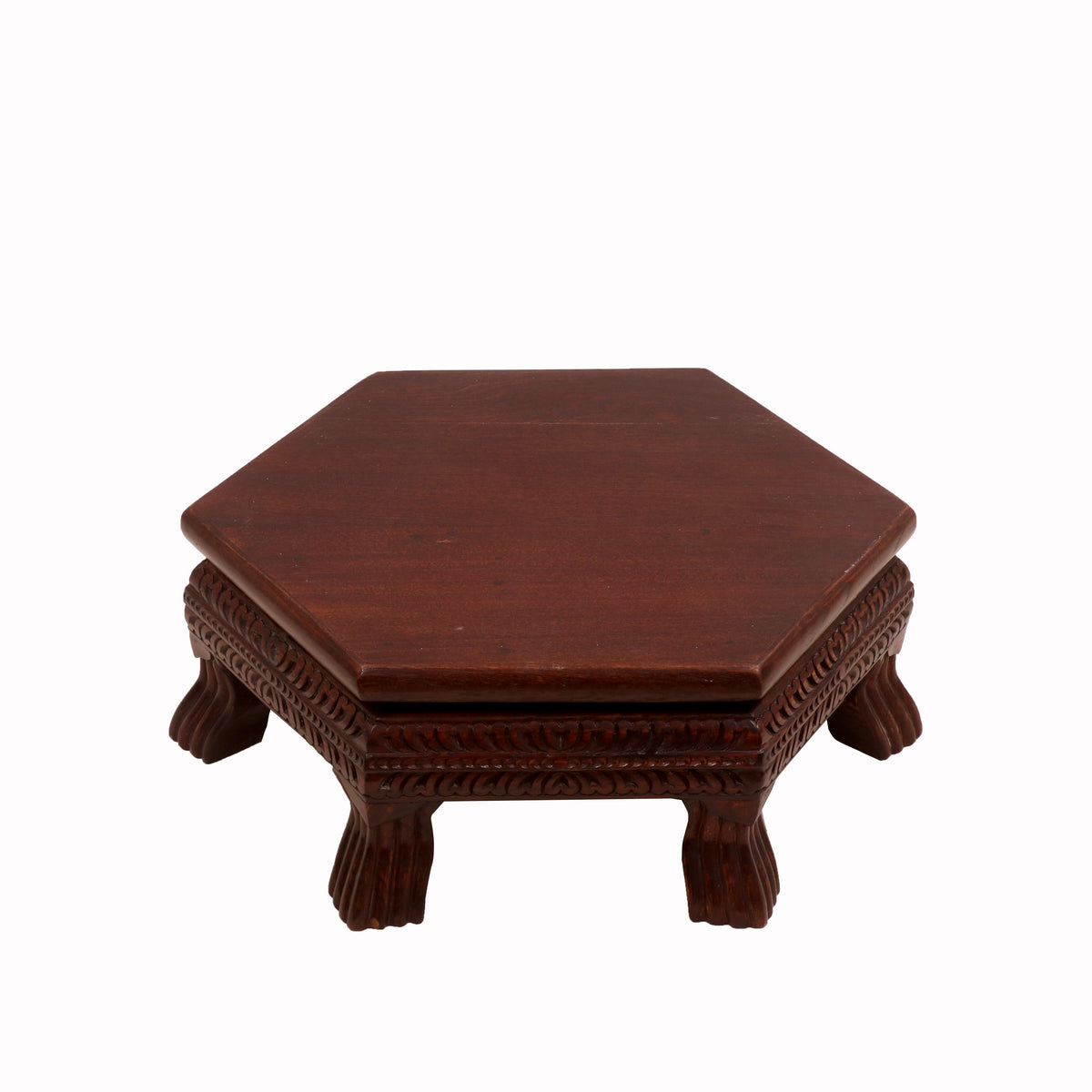 Mira Carved Bajot Table — view 3