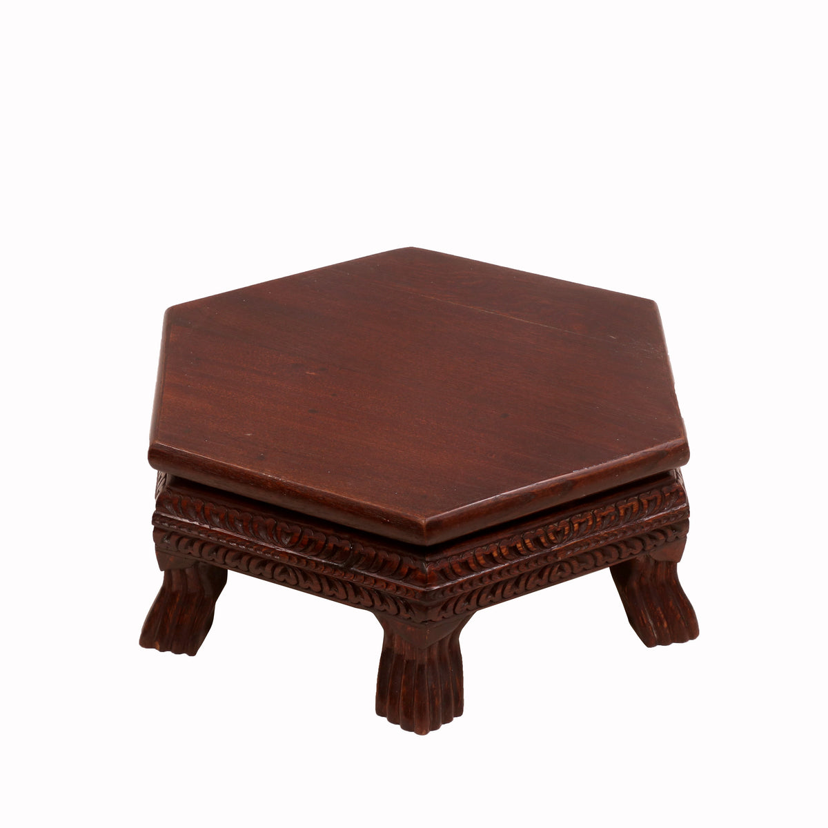 Mira Carved Bajot Table — view 4