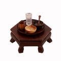 Mira Carved Bajot Table — view 1
