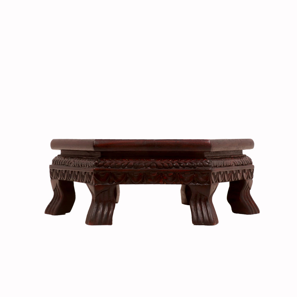 Naia Carved Bajot Table — view 2