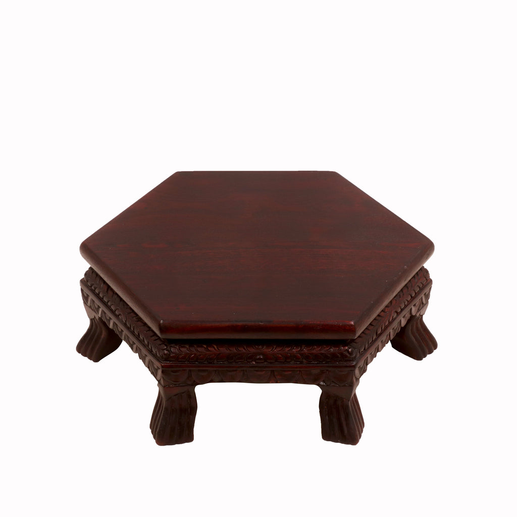Naia Carved Bajot Table — view 3