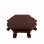 Naia Carved Bajot Table — view 3