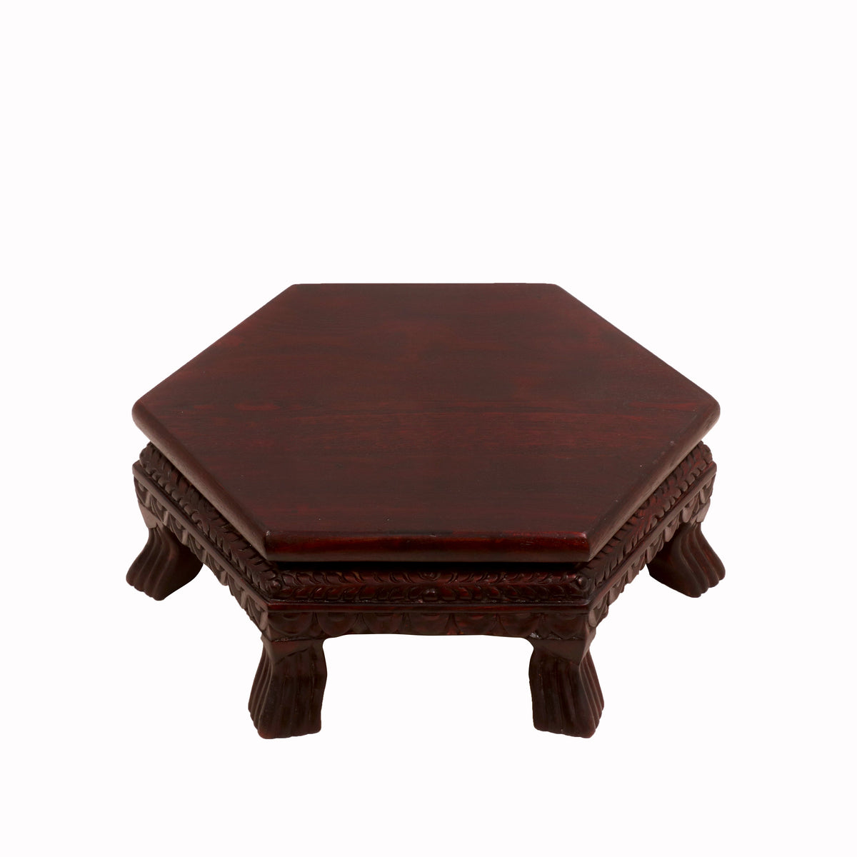 Naia Carved Bajot Table — view 3