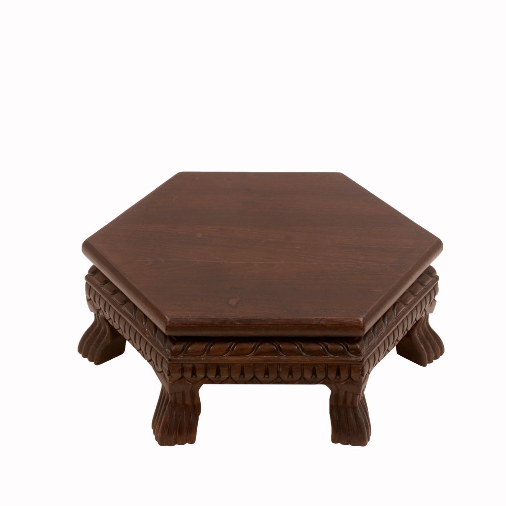 Anais Solid Wood Bajot Table — view 4