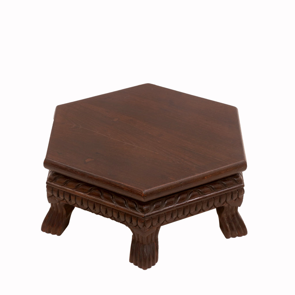 Anais Solid Wood Bajot Table — view 2