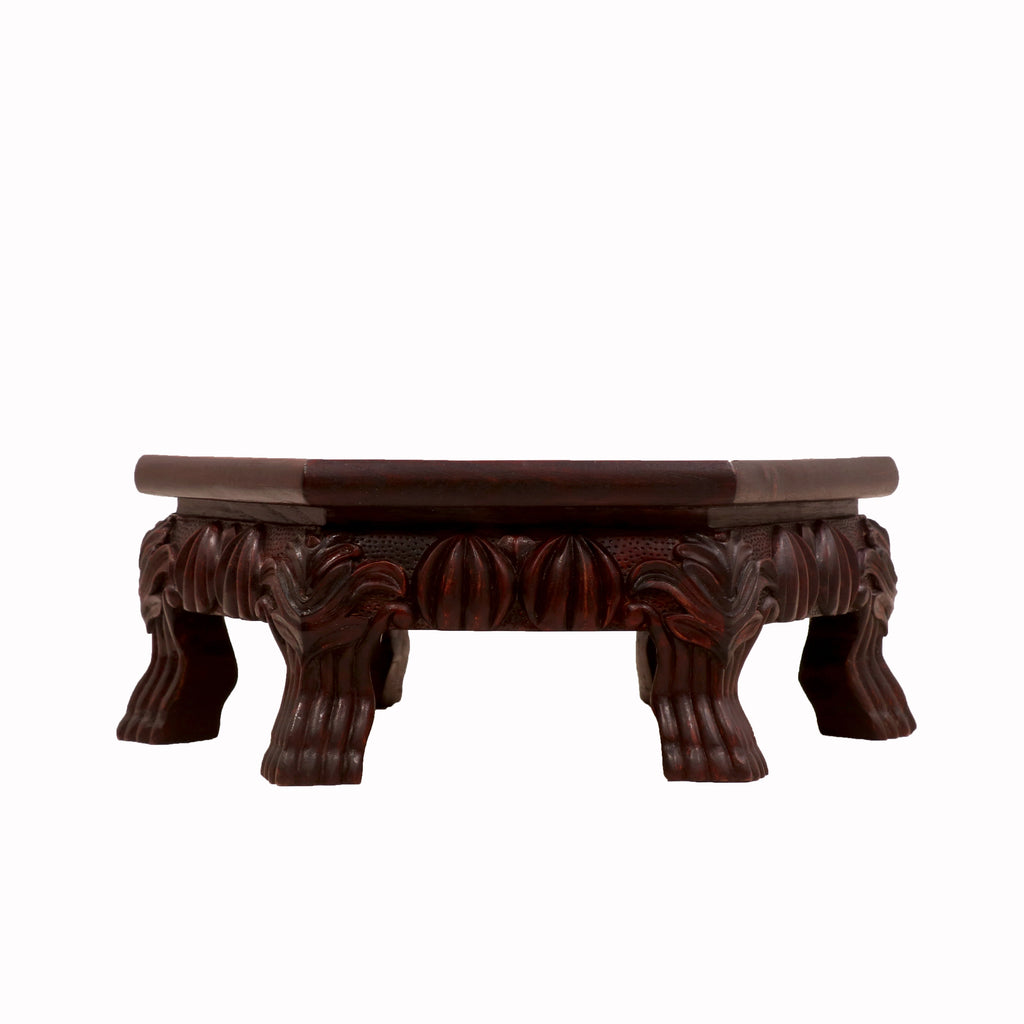 Mirabel Solid Wood Bajot Table — view 3