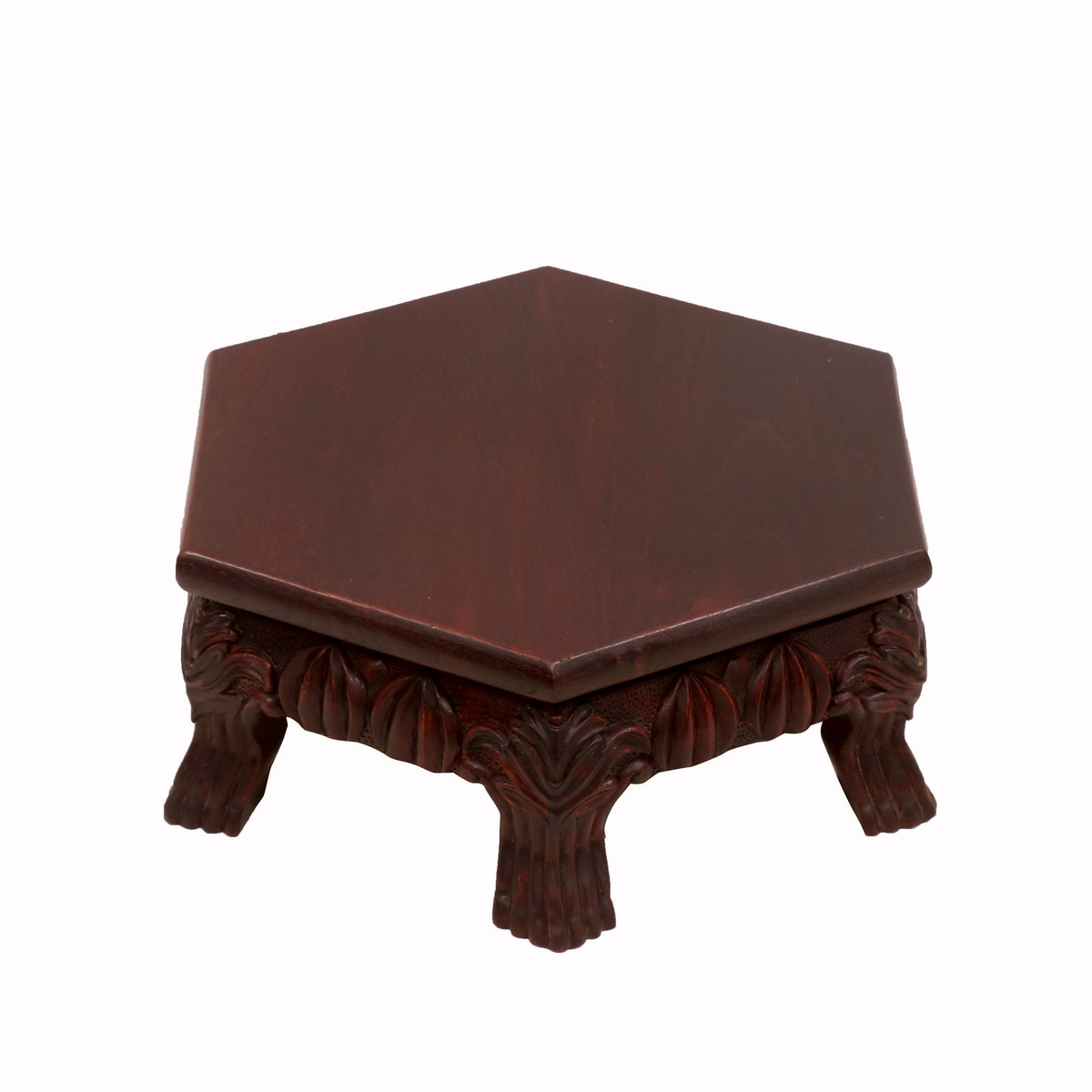 Mirabel Solid Wood Bajot Table — view 4