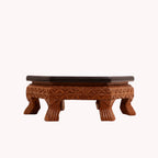 Alora Solid Wood Bajot Table — view 9