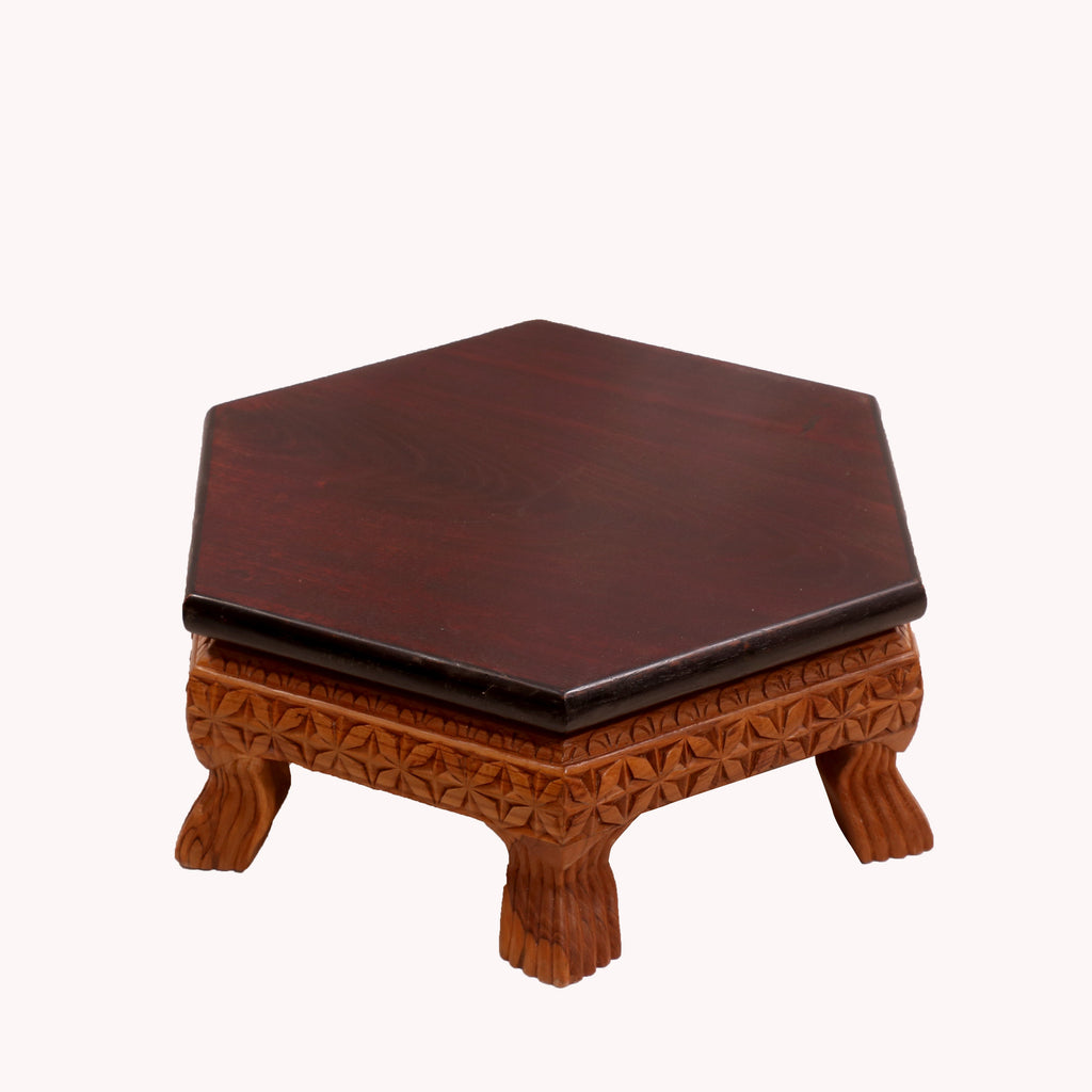 Alora Solid Wood Bajot Table — view 4