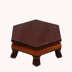 Rowan Floral Hexagonal Bajot Table — view 4