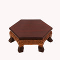 Alma Hexagonal Rustic Bajot Table — view 2