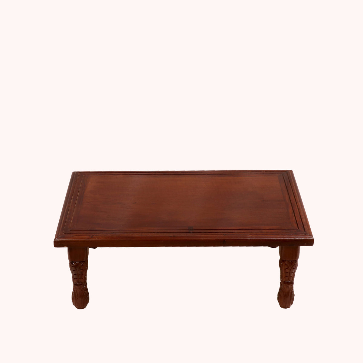 Liora Carved Folding Bajot Table — view 5