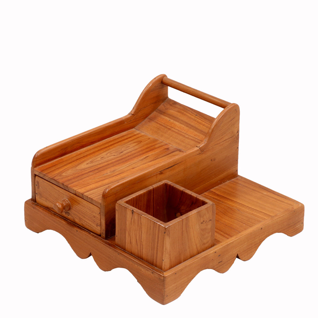 Chester Solid Wood Desktop Organizer - product image 3