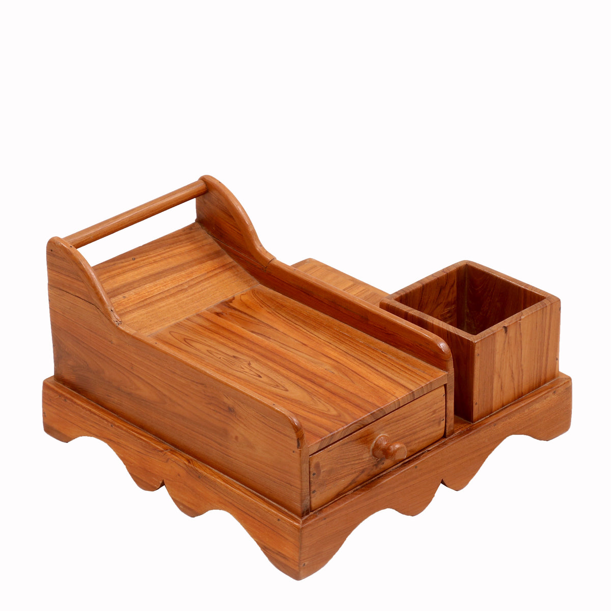Chester Solid Wood Desktop Organizer - product image 2