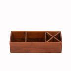 Rowan Solid Wood Long Desk Organizer - product image 2