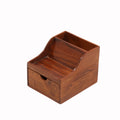 Nerio Solid Wood Wave Desk Organizer - product image 1