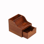 Nerio Solid Wood Wave Desk Organizer - product image 4