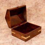 Saffron Rustic Storage Box — view 3