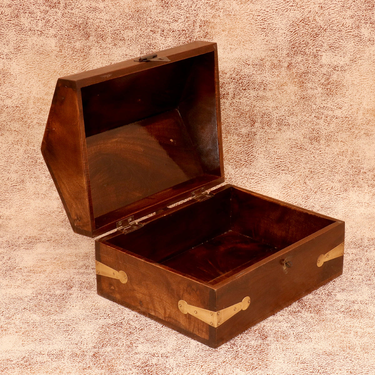 Saffron Rustic Storage Box — view 3