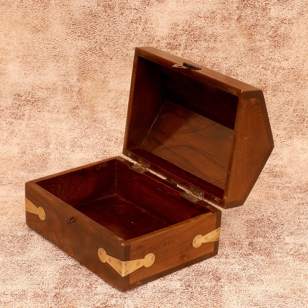 Saffron Rustic Storage Box — view 7