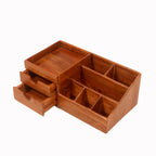 Reeve Solid Wood 7 Compartment Desk Organizer - product image 7