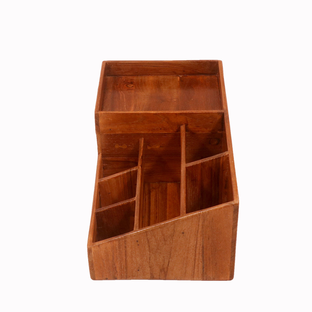 Reeve Solid Wood 7 Compartment Desk Organizer - product image 9