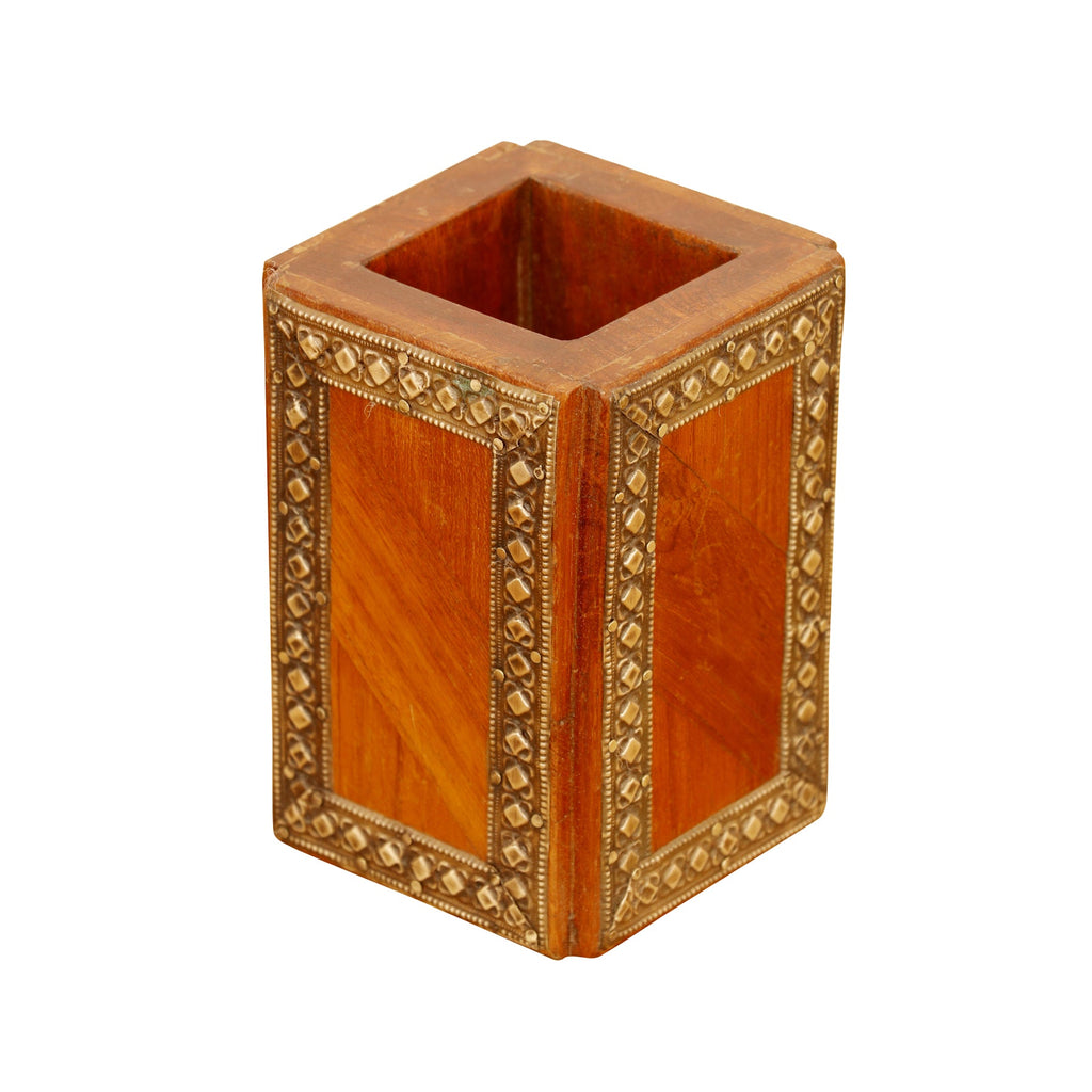 Jude Solid Wood Desktop Pen Stand - product image 1