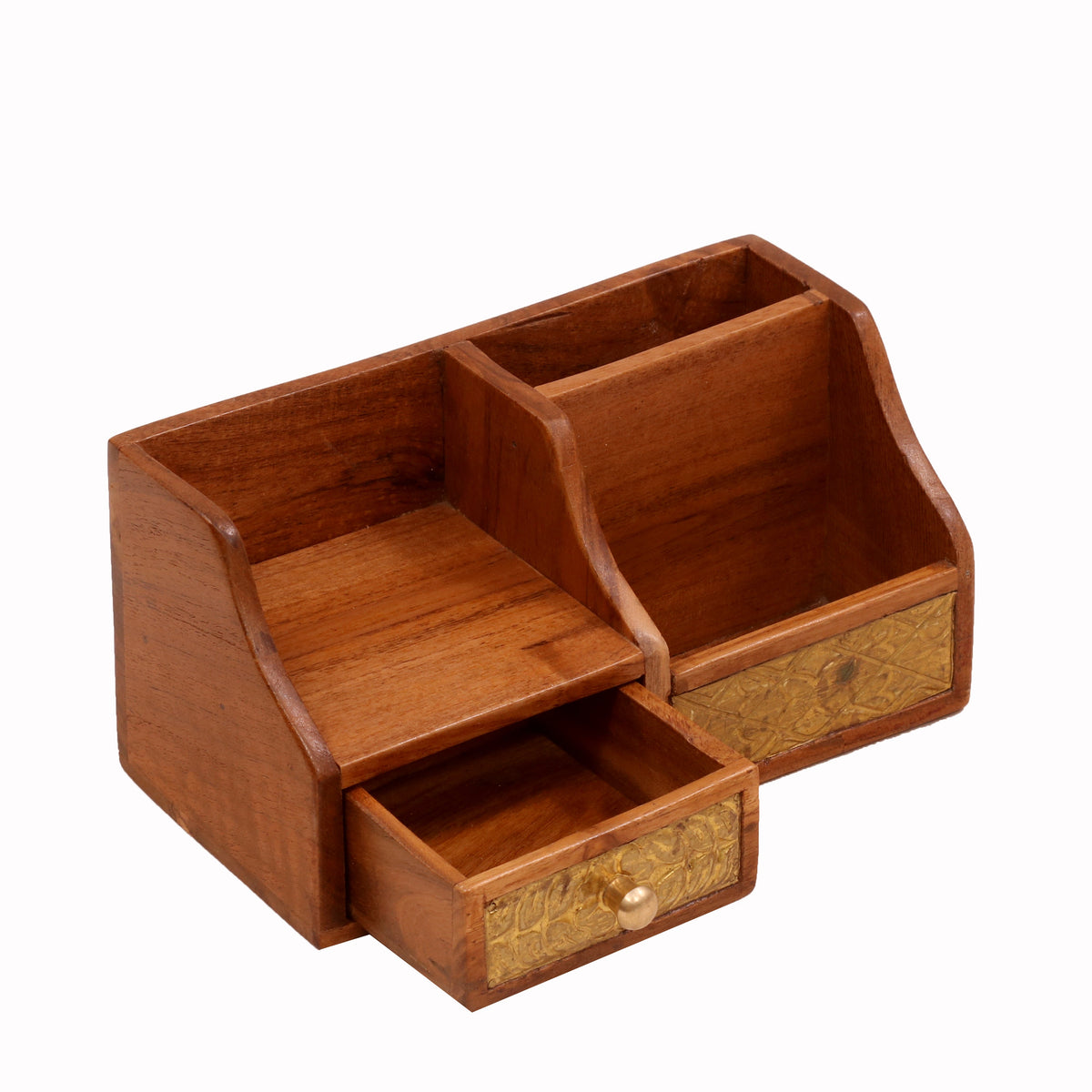 Kellan Solid Wood 4 Section Pen Holder - product image 4