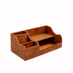 Tate Solid Wood 5 Section Pen Holder - product image 5