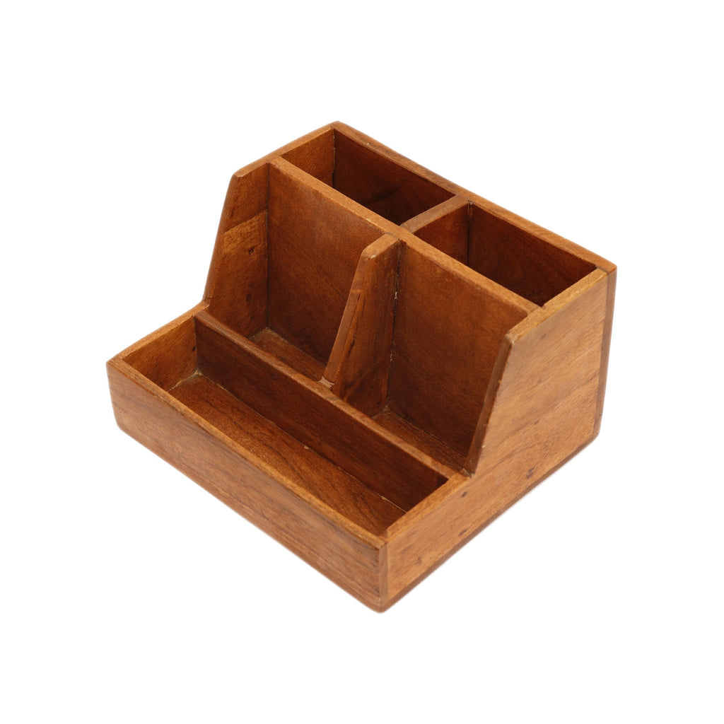 Marlow Solid Wood Desktop Slot Organizer - Natural - product image 2