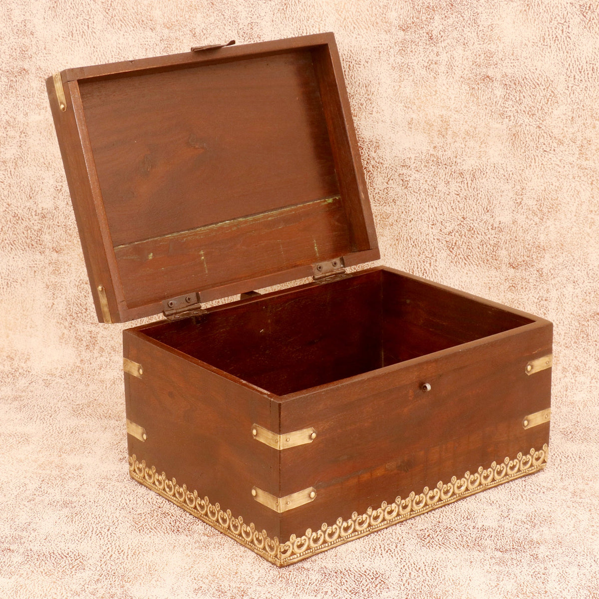 Sable Solid Wood Storage Box — view 4