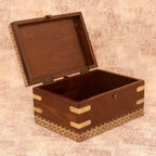 Sable Solid Wood Storage Box — view 6