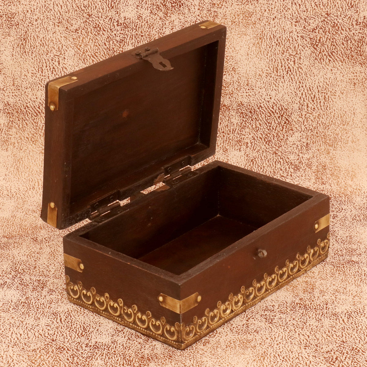 Sable Solid Wood Storage Box — view 8
