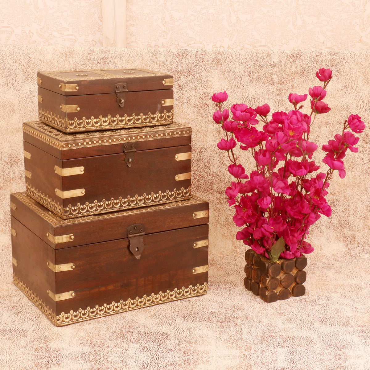 Sable Solid Wood Storage Box — view 2
