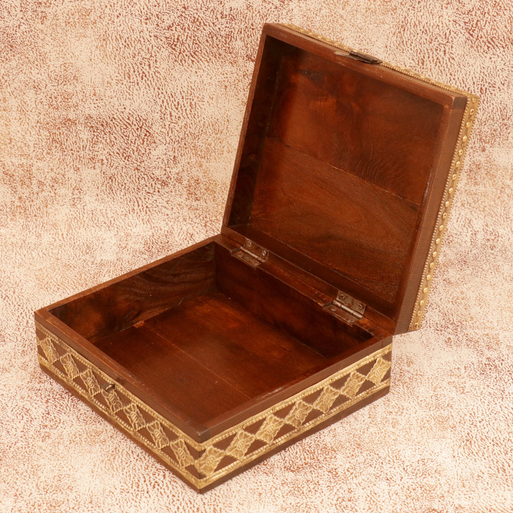 Rowan Solid Wood Storage Box — view 6