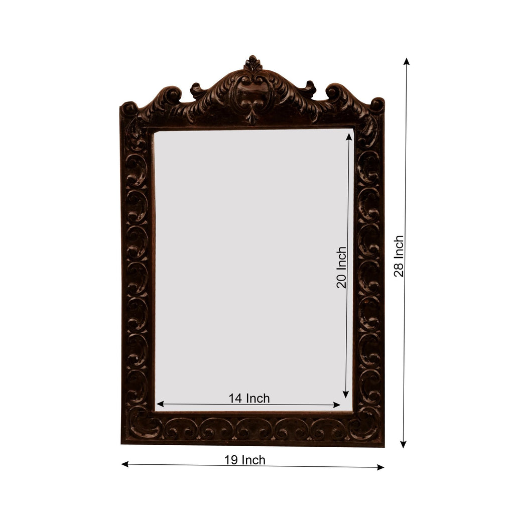 Reina Carved Wall Mirror — view 3