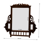 Primrose Carved Wall Mirror — view 2