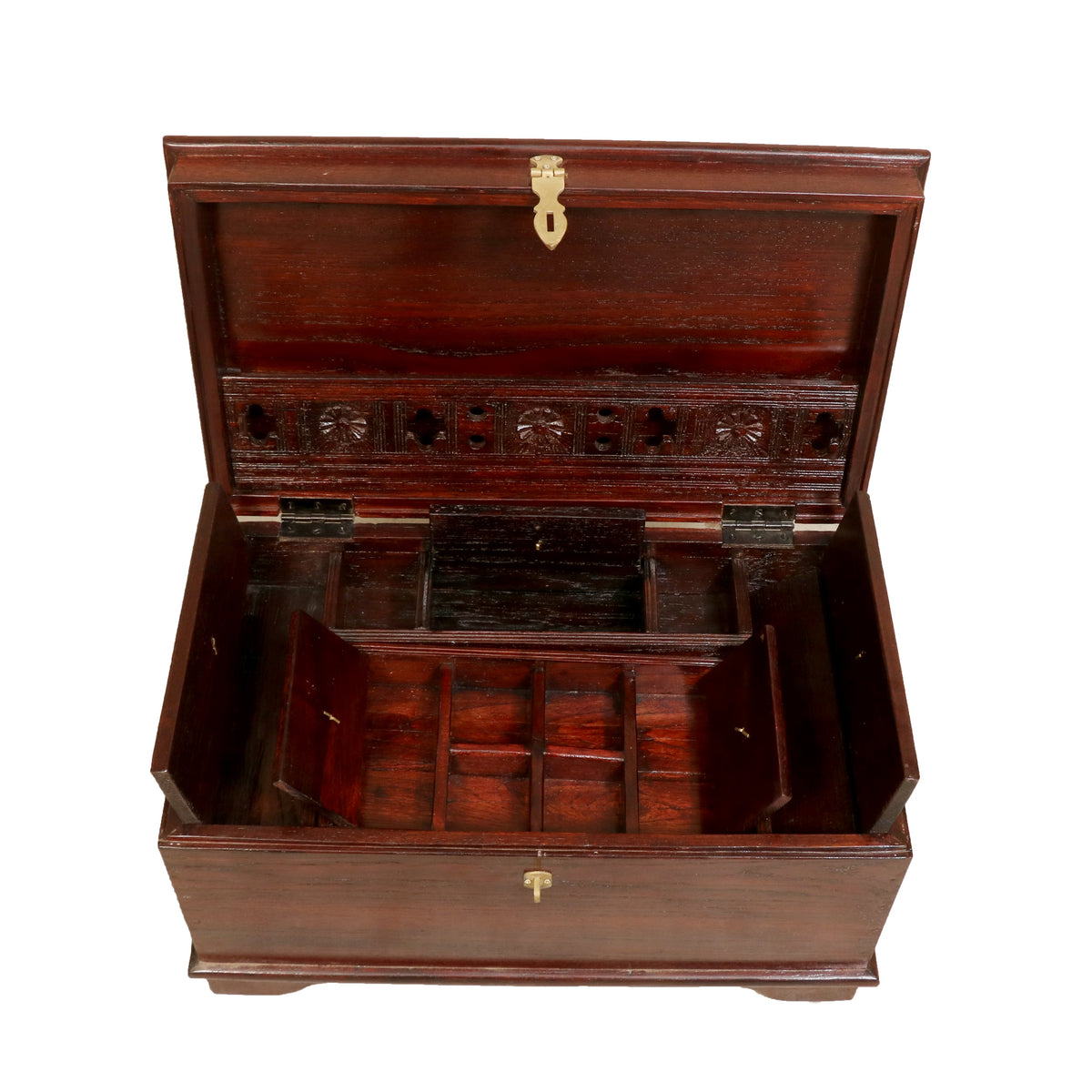 Livia Solid Wood Storage Box — view 5