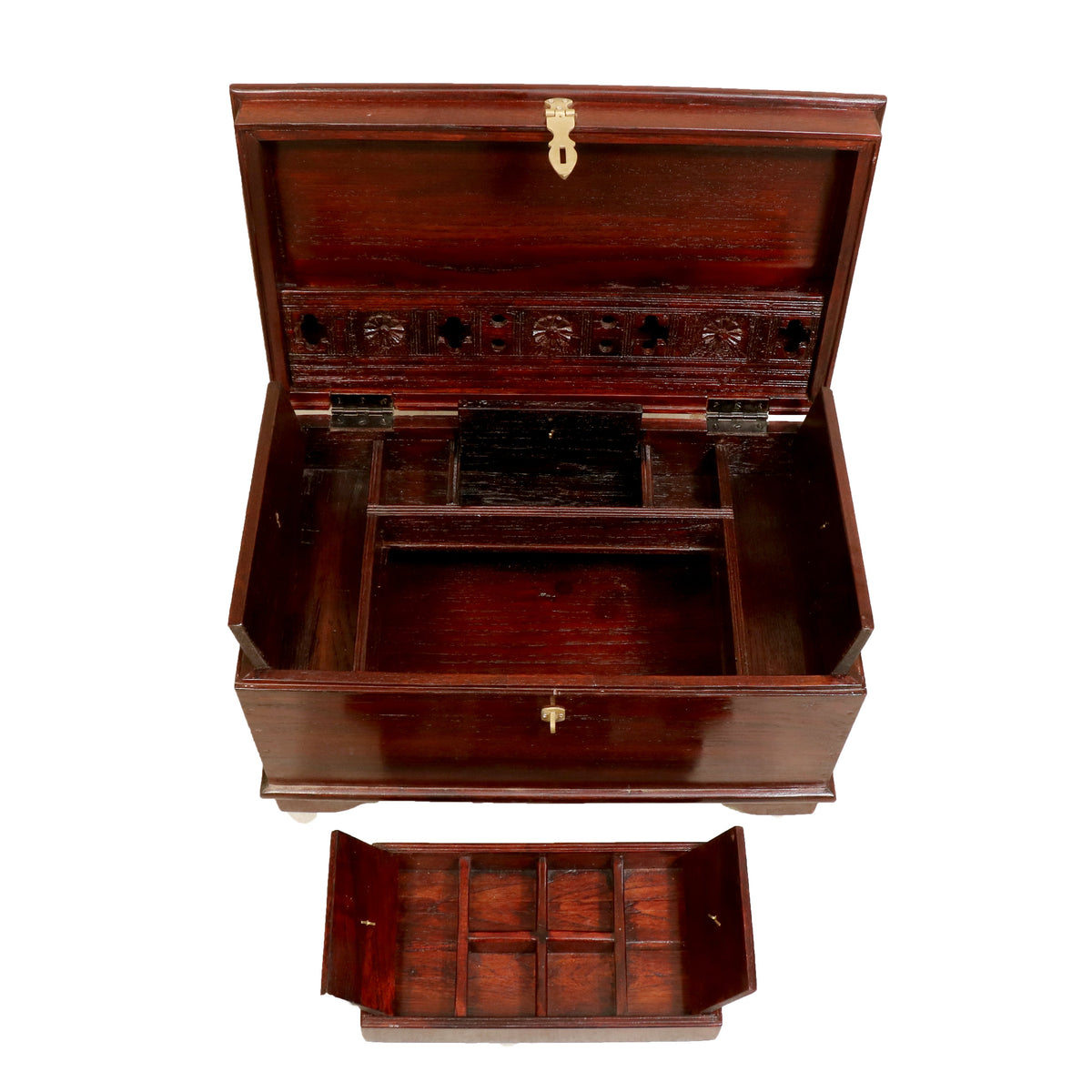 Livia Solid Wood Storage Box — view 6