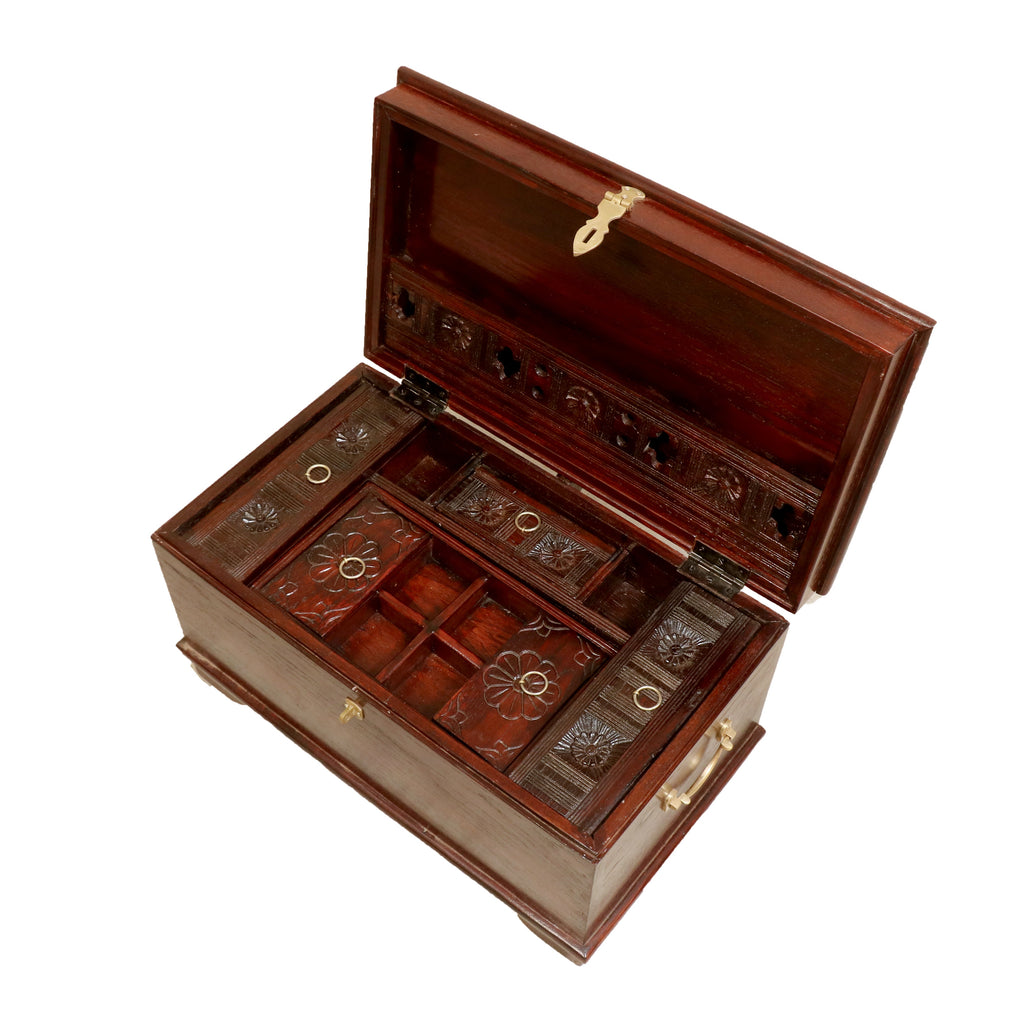 Livia Solid Wood Storage Box — view 8