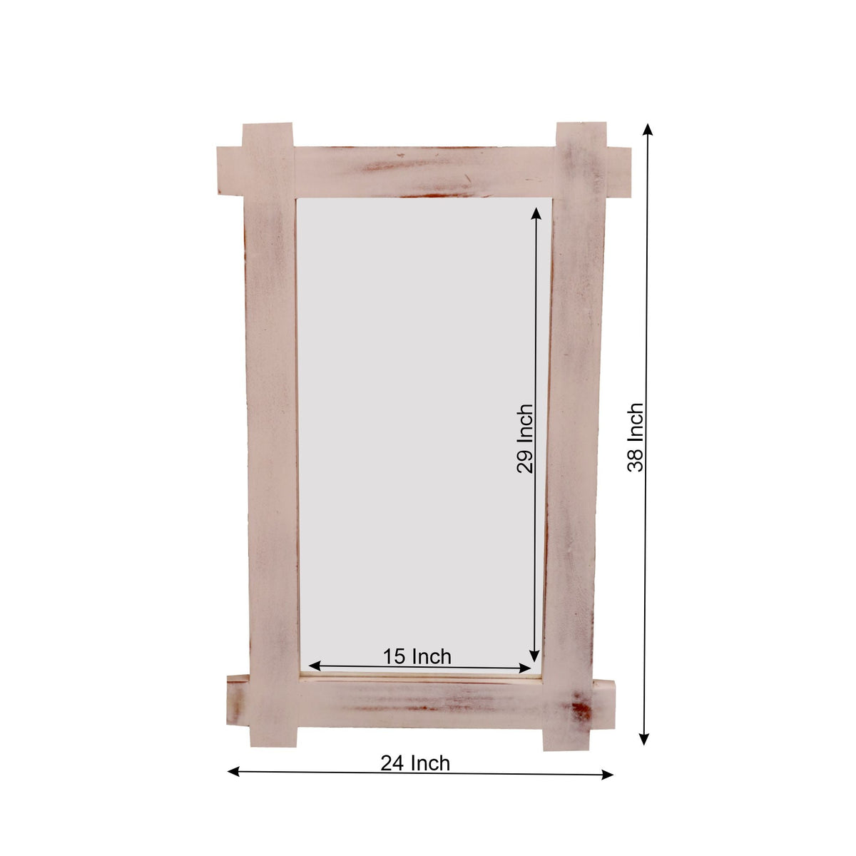 Mireille Solid Wood Wall Mirror — view 3